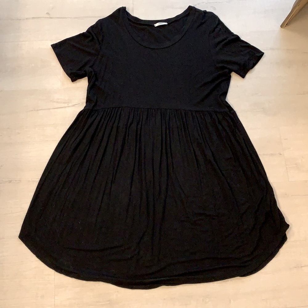 Black T-Shirt Dress